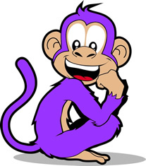 purple monkey